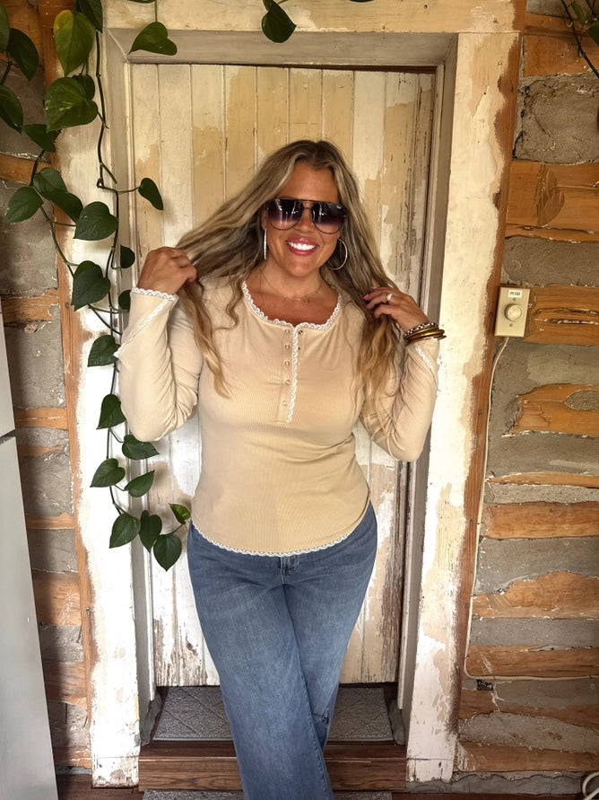 Wild Rose Henley