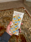 Sunflower Fields Car Coaster Set