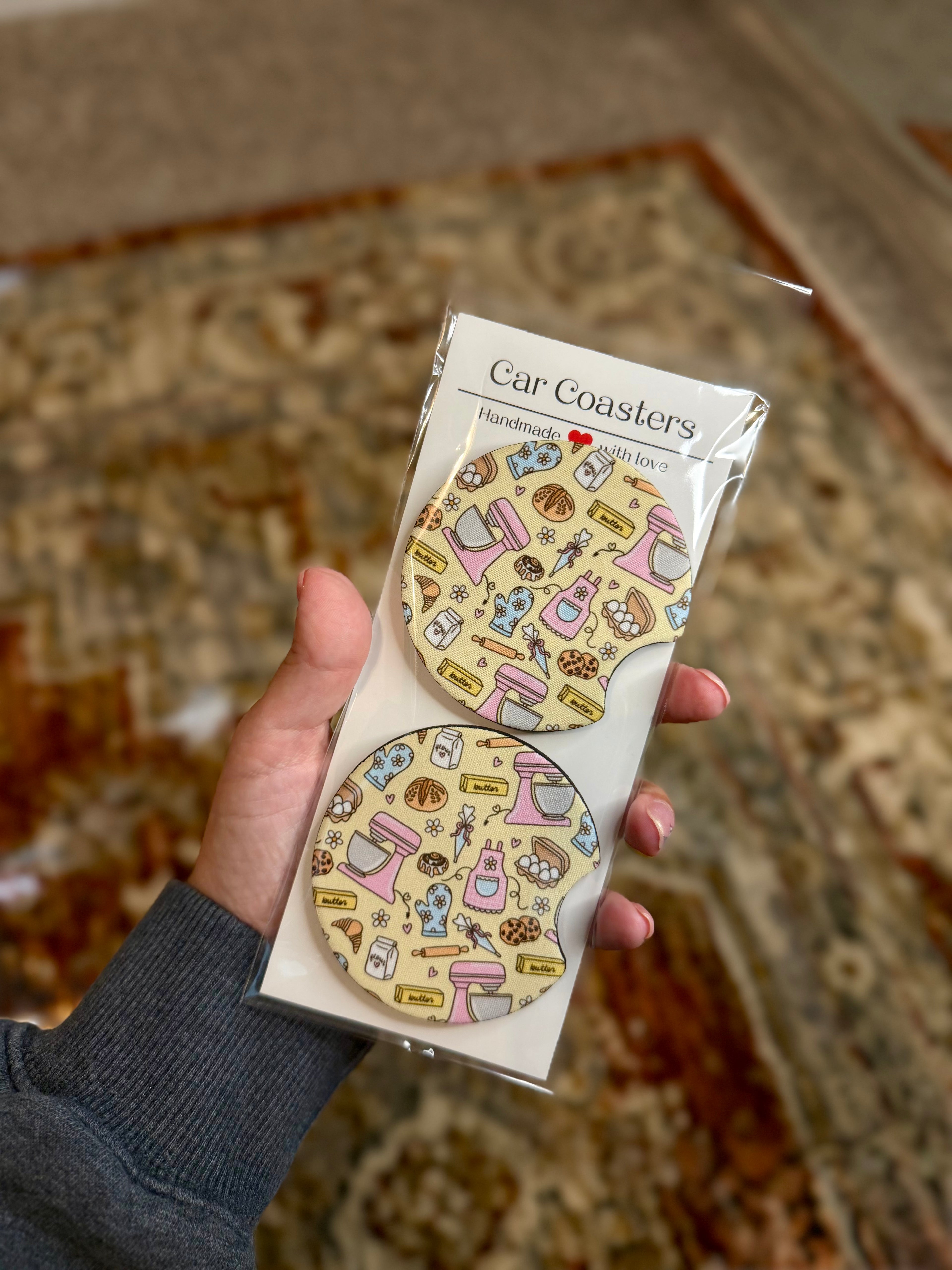 Made from Scratch Car Coaster Set