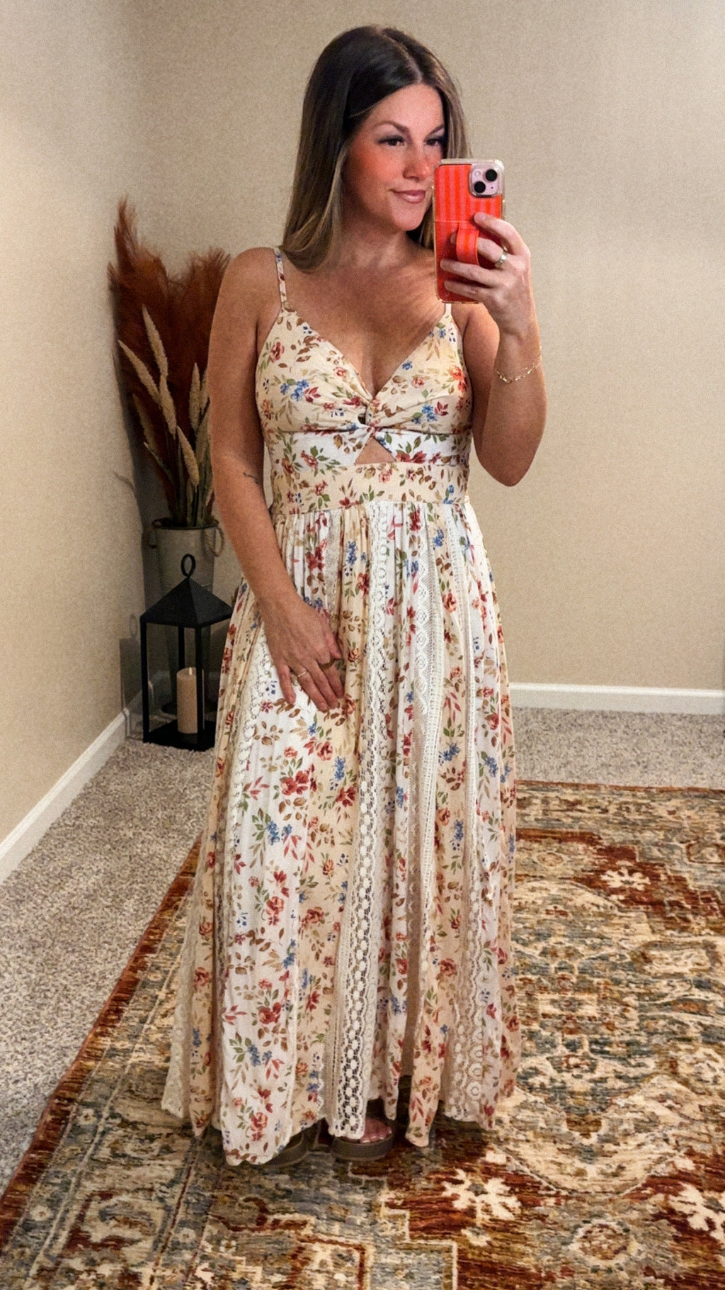 Prairie Blossom Maxi Dress
