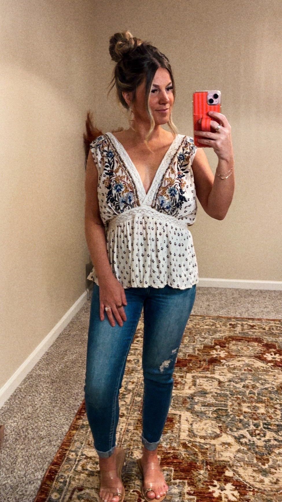 Bluebell Lace Tank