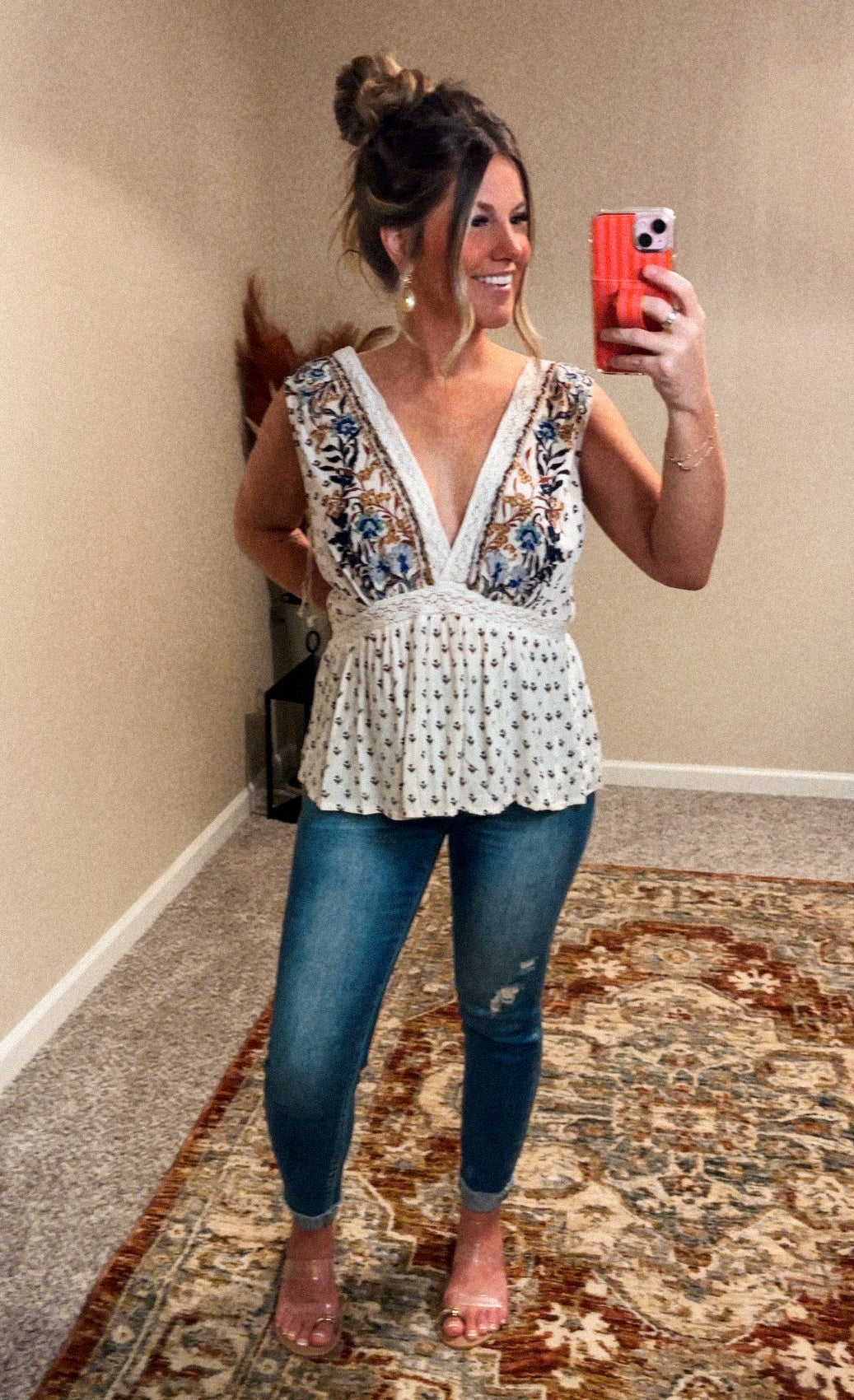 Bluebell Lace Tank