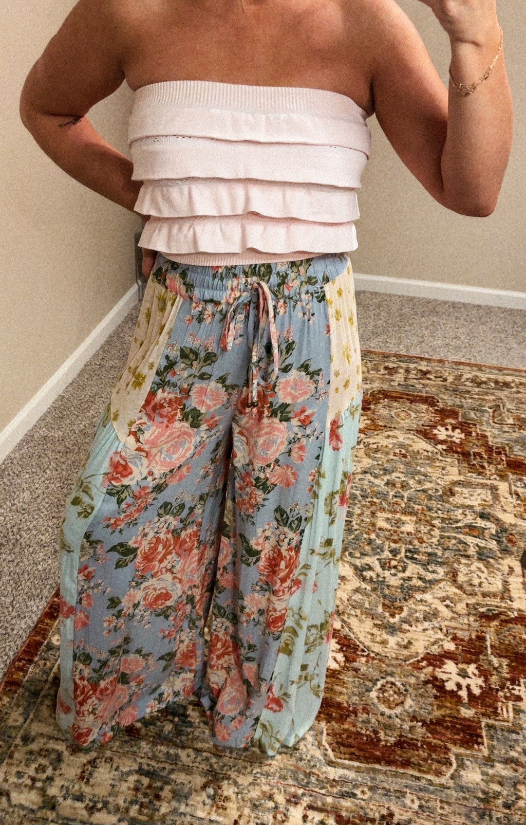 Garden Stroll Wide Leg Pants