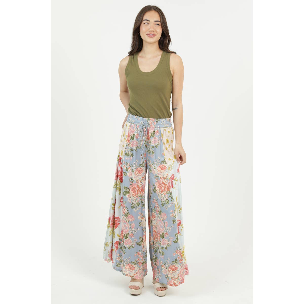 Garden Stroll Wide Leg Pants