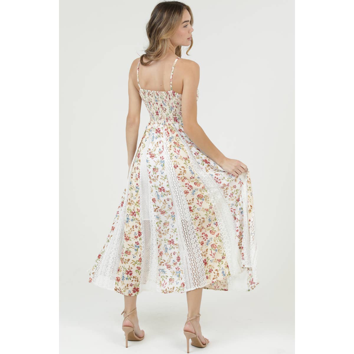 Prairie Blossom Maxi Dress