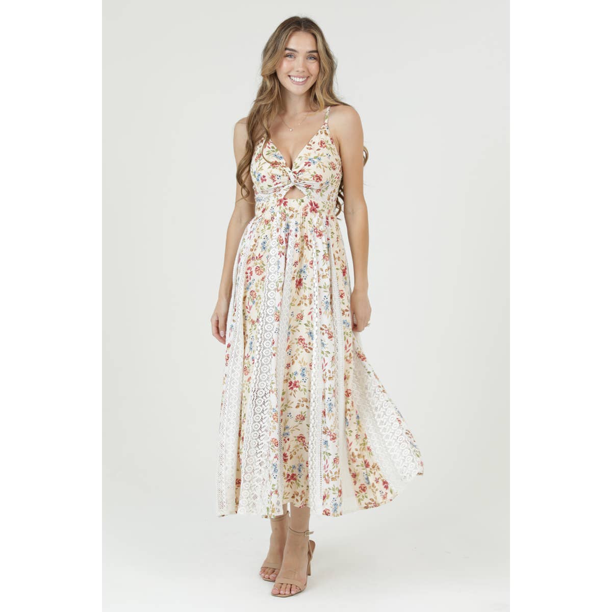 Prairie Blossom Maxi Dress